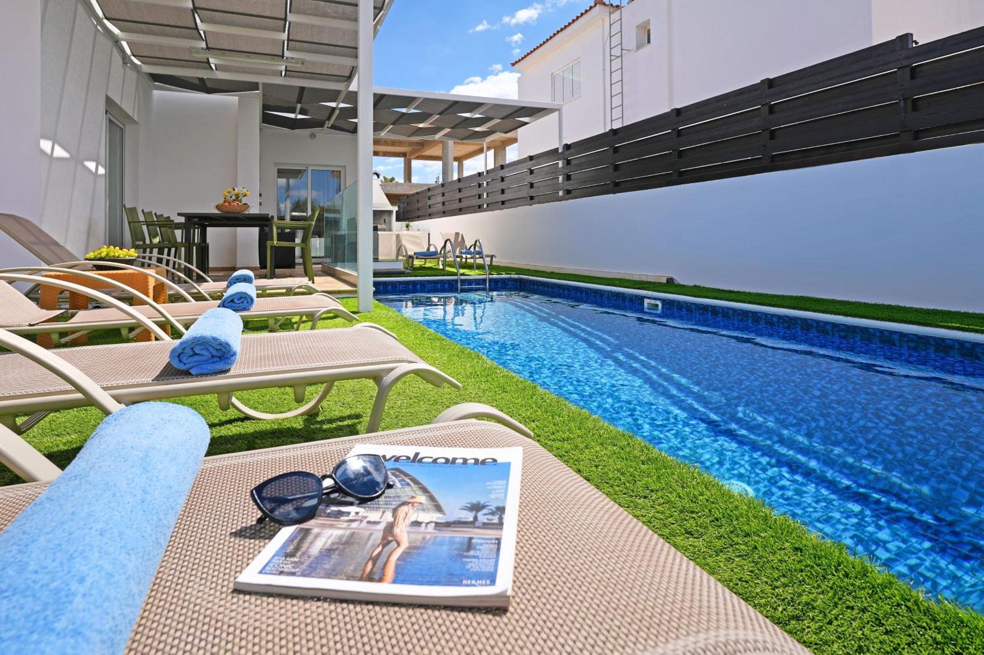 Villa White Star - 100M From Serena Beach Protaras Ngoại thất bức ảnh